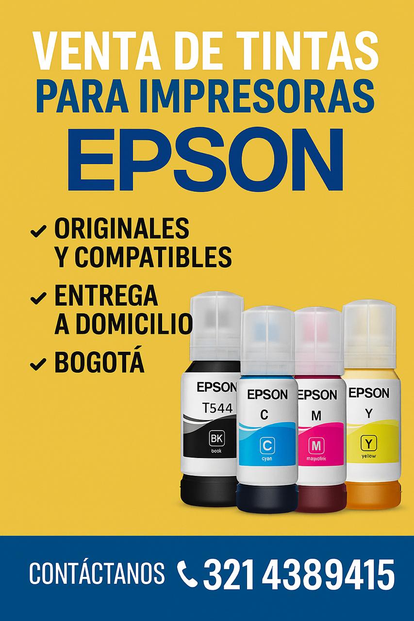 venta tintas epson bogota